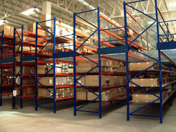 Tugas Berat Gudang Baja Rak panjang rentang memeras panel kawat decking untuk barang box