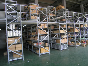 Ganda Lokasi Shelf Rak Mezzanine Sistem Racking untuk Gudang Penyimpanan