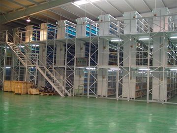 disesuaikan 3 lapis 150 - 500kg lantai baja mezzanine untuk industri komponen Auto