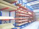 Adjustable Medium Duty Cantilever Rak Penyimpanan Untuk Pipa / Timber Storage