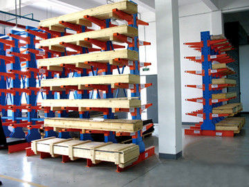 Industrial Storage Racking System , Structural Steel Cantilever Pipe Racks