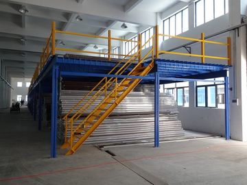Baja Lantai sistem Deck Mezzanine racking, Industri Platform untuk Toko loteng