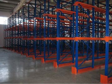 Drive industri susu di racking, balok baja rak dan sistem racking