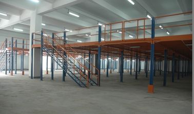 Tugas Sedang Industri Penyimpanan Lantai Baja Mezzanine Platform Untuk Elektronik