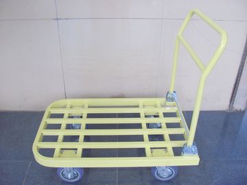 tabung baja peralatan troli trolley dilipat untuk Supermarket, Pabrik