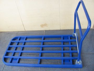 1200 X 600mm tabung logam dilipat troli peralatan industri dengan cat bubuk selesai