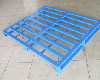 Customized Painting Steel Pallet Warehouse Equipments, Ukuran Pallet Standar Untuk Penyimpanan
